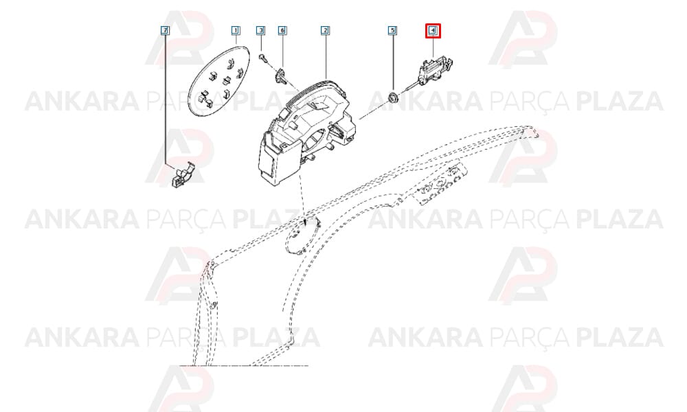 Laguna 3, Coupe Yakıt Depo Kapağı Kilit Motoru Orijinal 788260006R