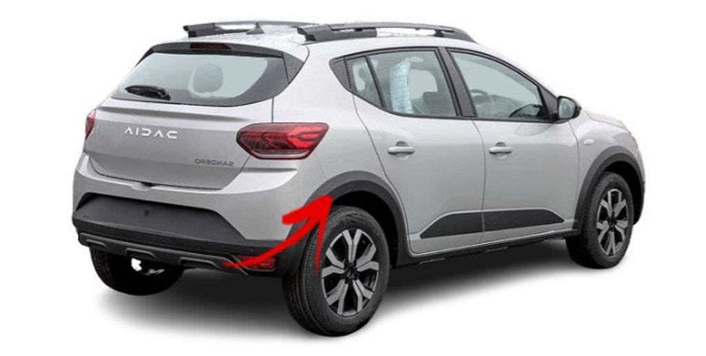 D.SANDERO STEPWAY/JOGGER ARKA ÇAMURLUK KAPLAMASI Rh.21- - product