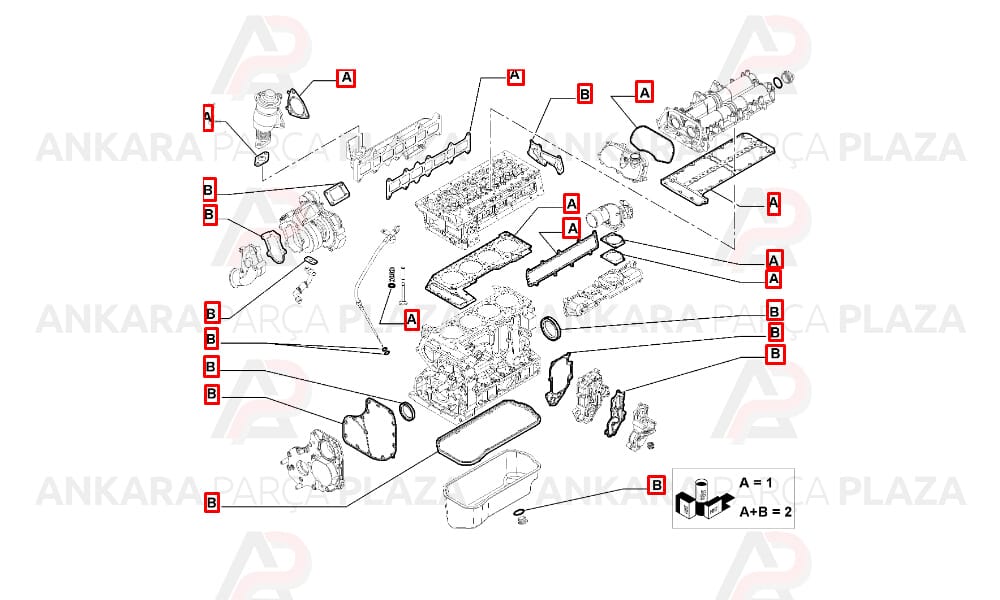 Motor Contası Takım Ducato 3,0D 160 Multijet