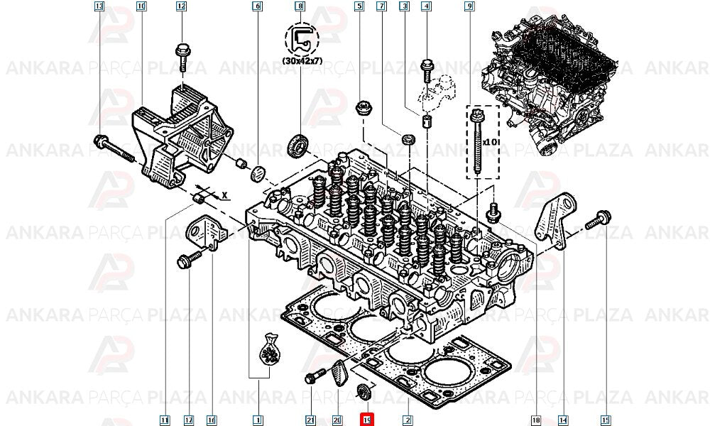 Master 2 Laguna 2 Trafic 2 Fd0N Egr Contasi 8200008387