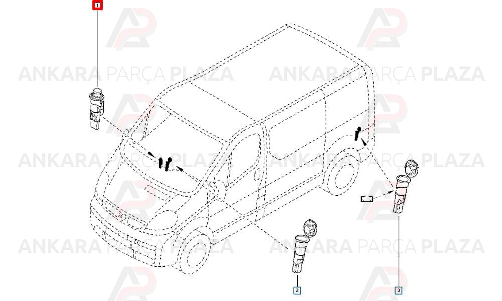 Trafic 2 Çakmak Orijinal 8200021577
