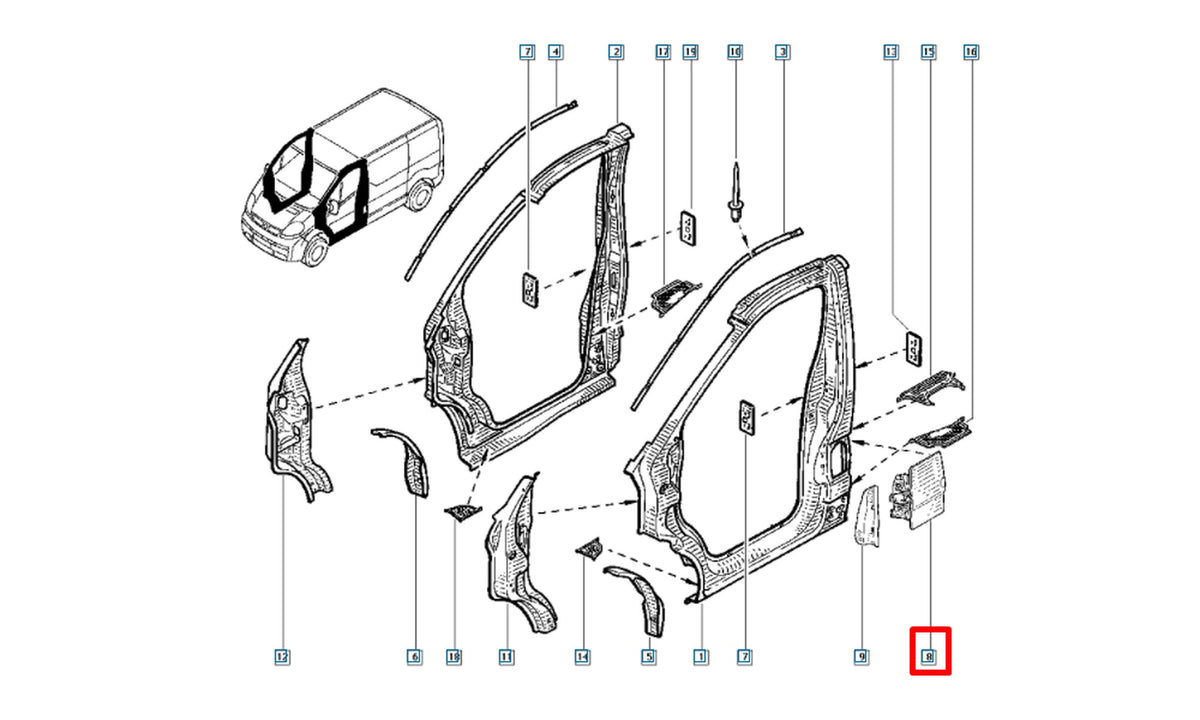 OEM #14988 - Teknik Resim