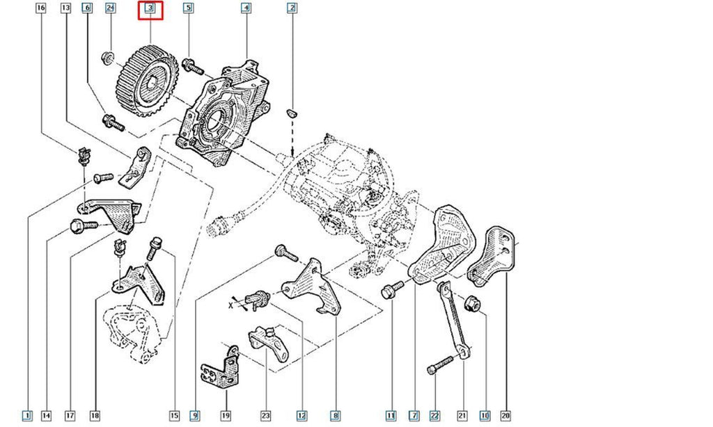 OEM #4215 - Teknik Resim