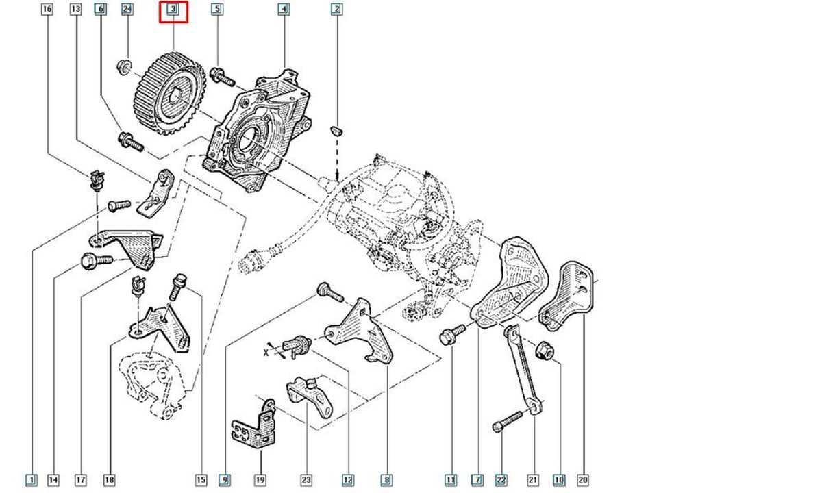 OEM #4215 - Teknik Resim