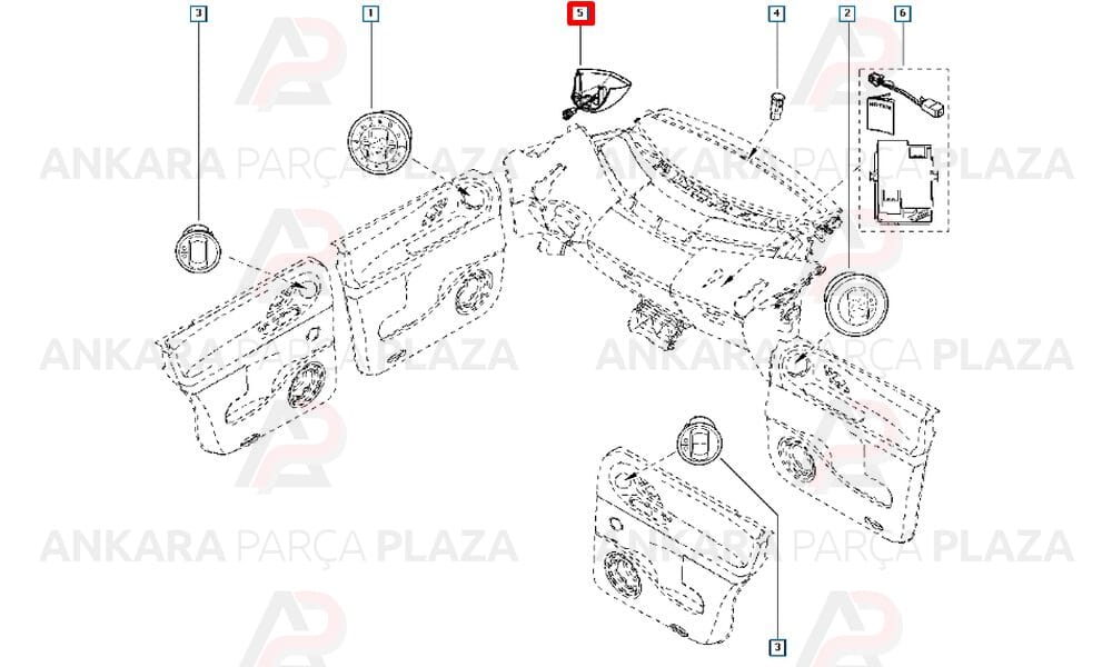 İç Sıcaklik Kaptörü Laguna 2 Megane 2 8200059657