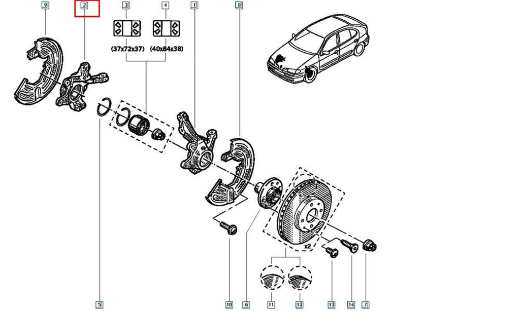OEM #4400 - Teknik Resim