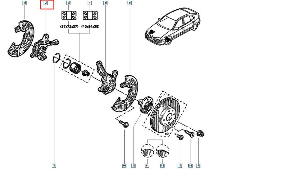 OEM #4400 - Teknik Resim