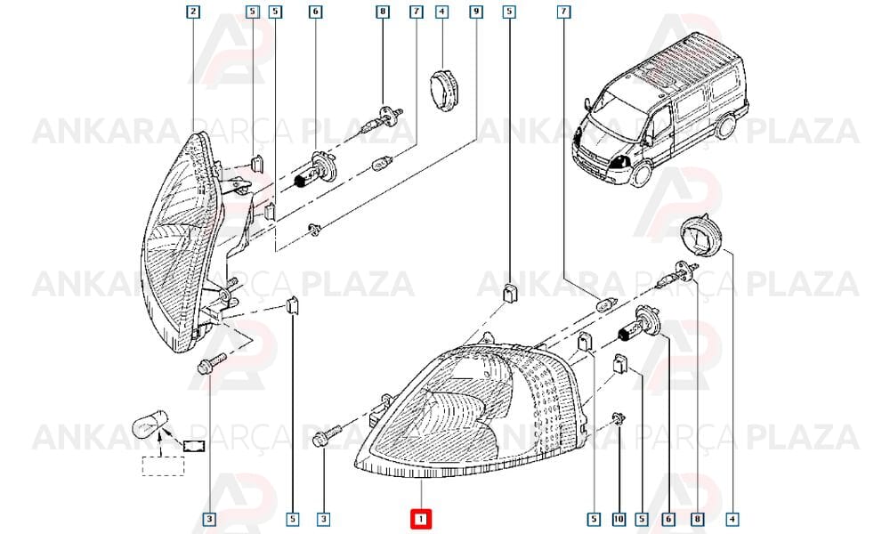 Far Sol Elektrikli Motorlu Master 2004 - 2009