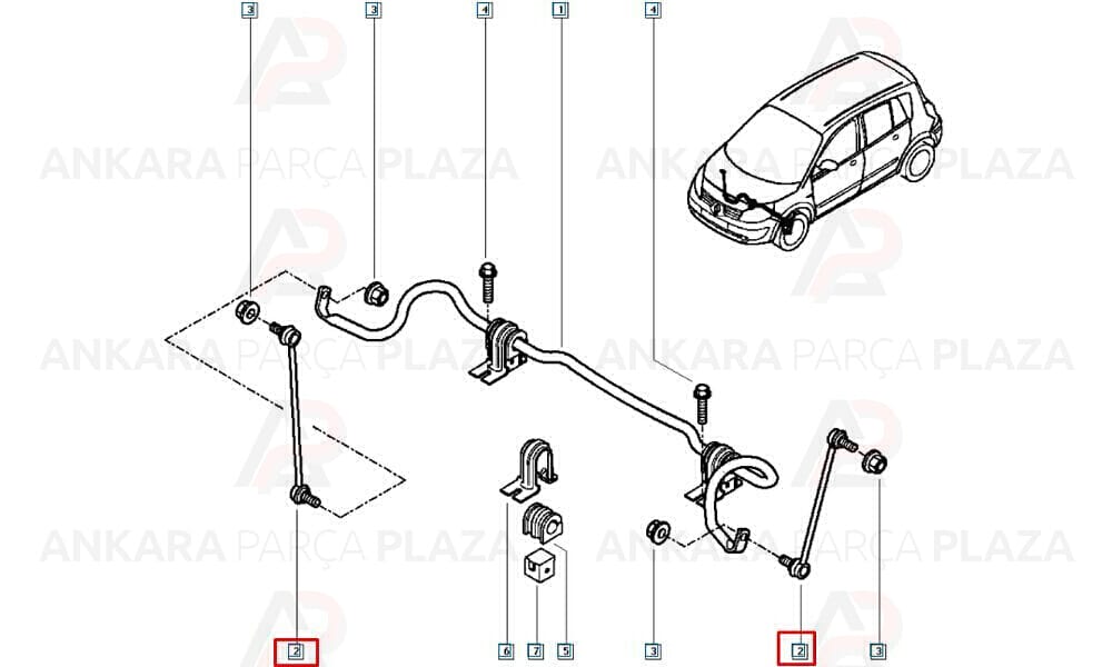 Megane 2, Kangoo Ön Z Rot Sağ Veya Sol Delphi