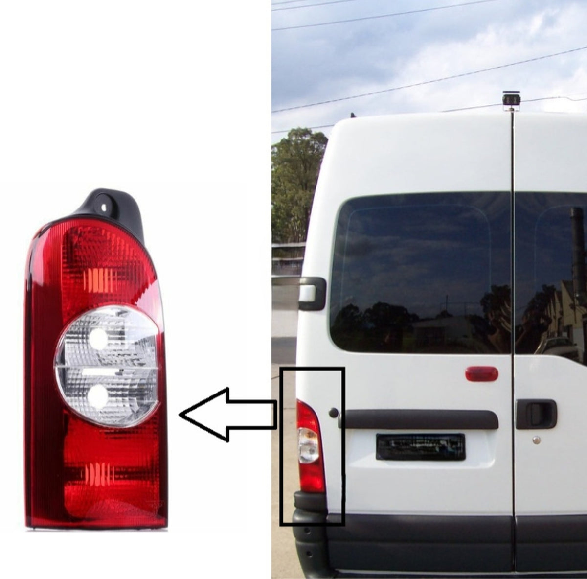 Renault Master 2 Stop Lambası Sol Arka Mais 8200171472 - product