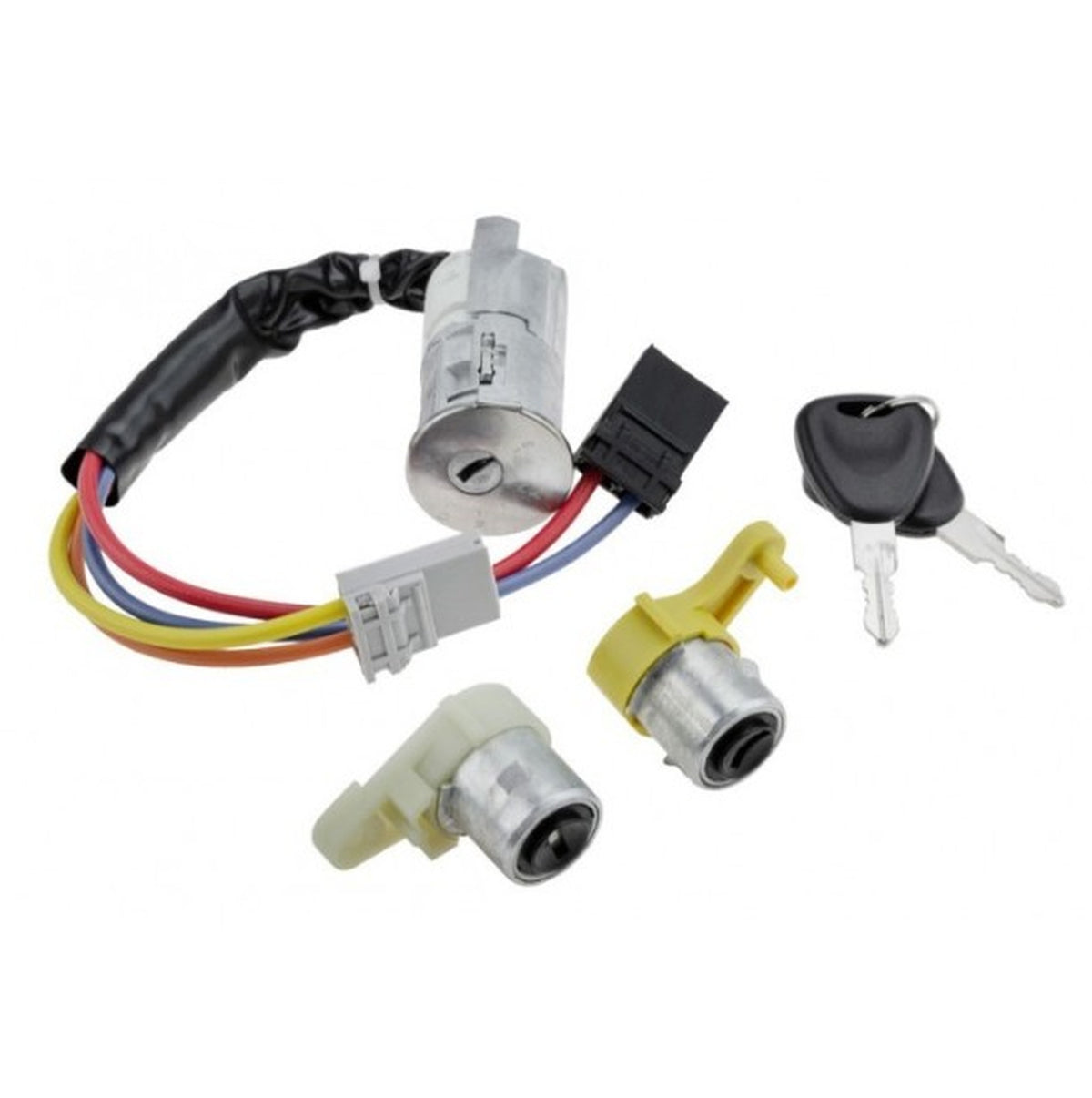 Renault Kangoo Kontak ve 2 Ön Kapı Şifre Seti 1998-2007 Zenon RN97521 - product