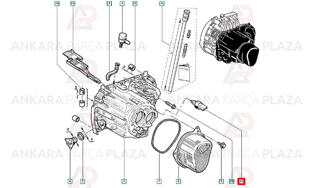 Dacia Logan Geri Vites Müşürü Sagemfrans