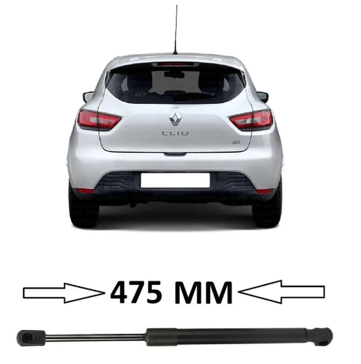 Renault Clio 3 Bagaj Kapak Amortisörü Mais 8200299546 - product