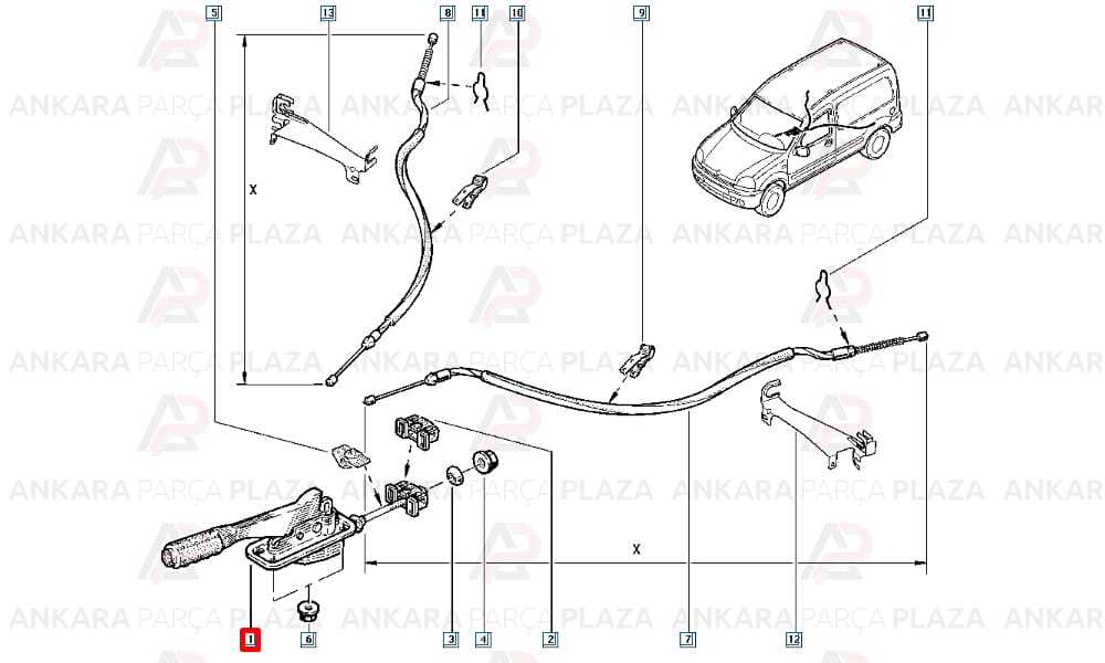 Kangoo El Fren Kolu Kco7 8200302853
