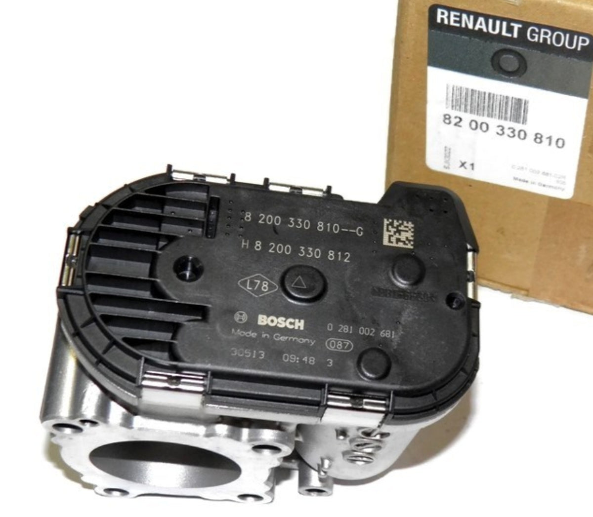 Renault Koleos Trafic 2 2.0 DCI Hava Kesme Klapesi Mais 8200330810 - main