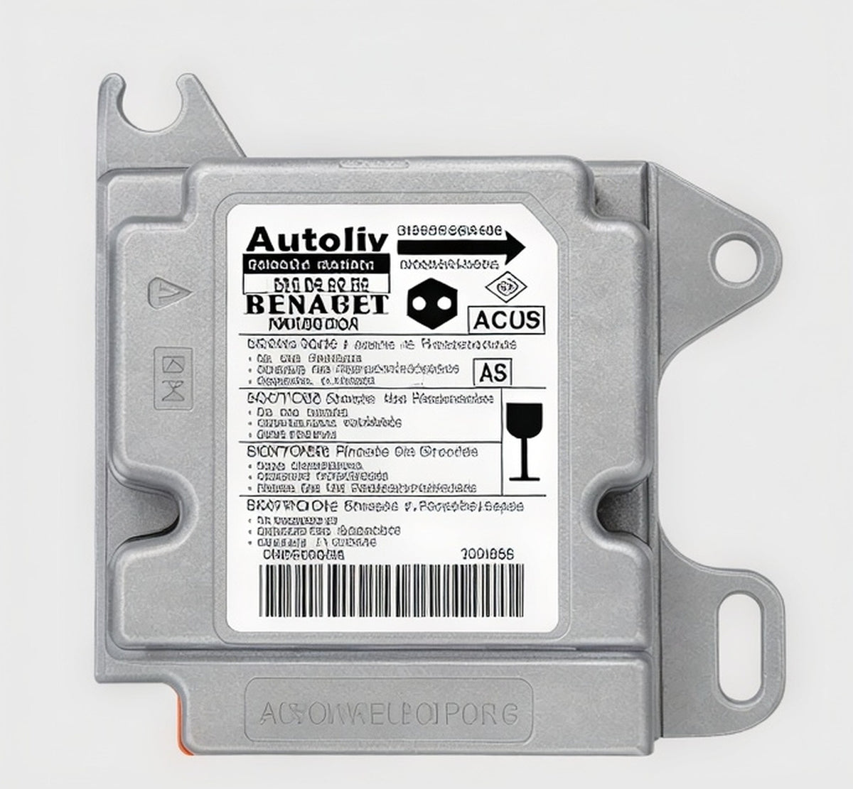 Renault Kangoo Emniyet Kemer Airbag Beyni Mais 8200381656 - main