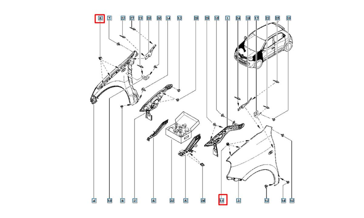 OEM #17475 - Teknik Resim