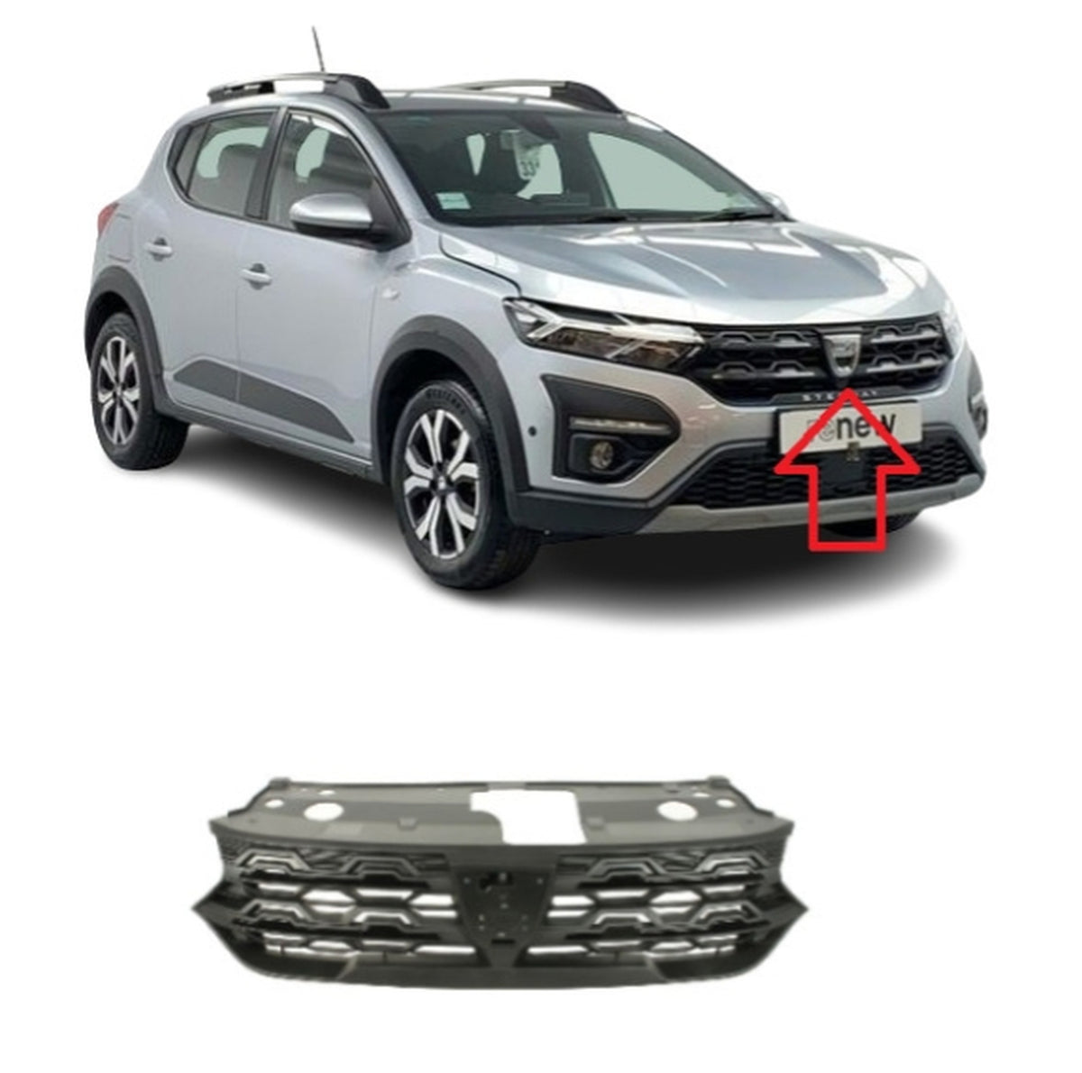 Dacia Sandero Stepway Taliant Ön Panjur Mais 623105852R - product