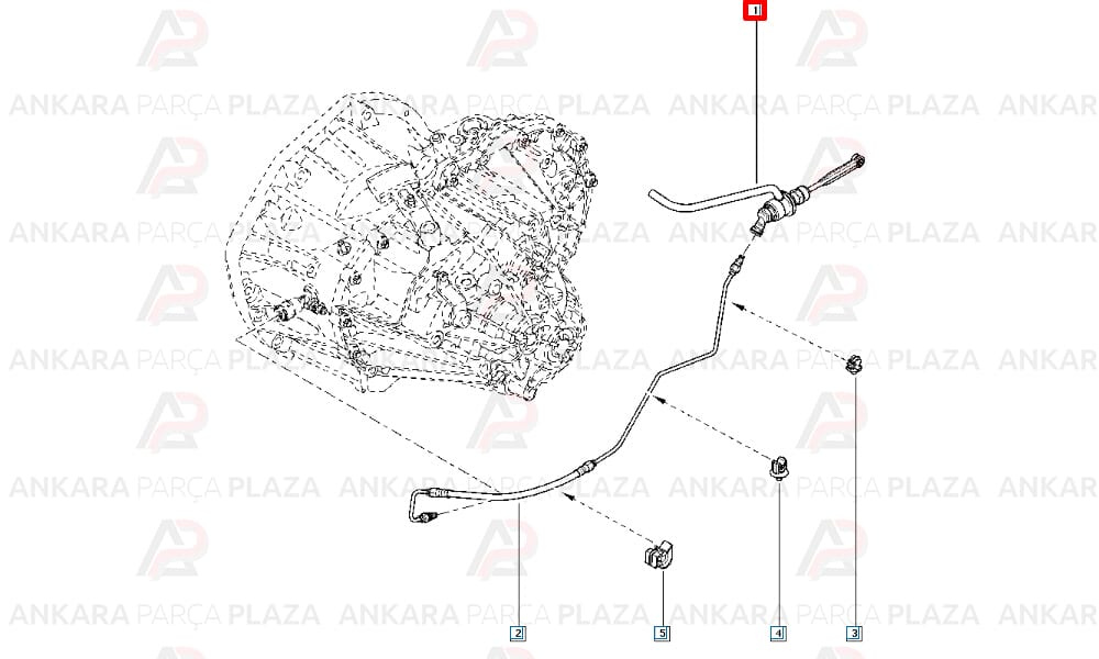 Debriyaj Üst Merkezi Renault : Master 3 2.3Dcı 2010 ->