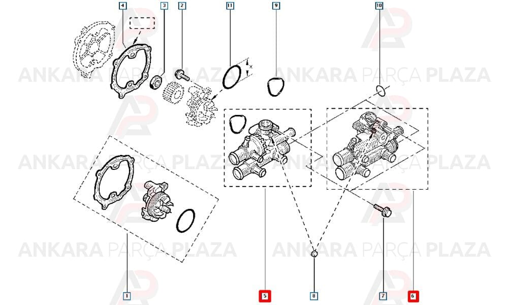 Termostat 83° Komple Master 2 2,5Dcı G9U Contalı