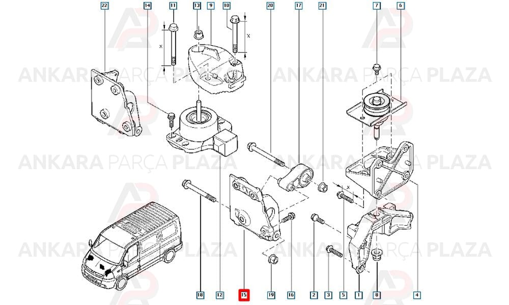 Motor Kulağı Master 2 8200712061