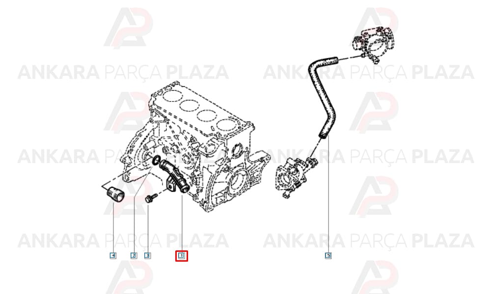 Soğutma Borusu Kangoo Megane Laguna F3R F4P F8Q