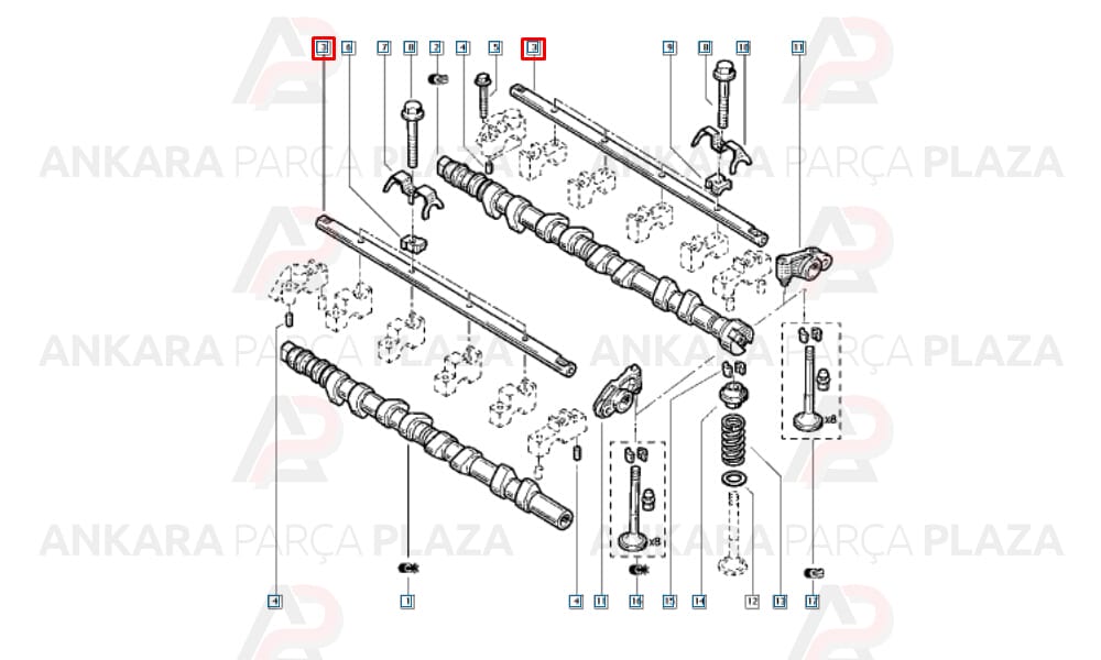 Külbütör Mili Master 2 G9U 2.5 16V Turbo Dizel 8200754011