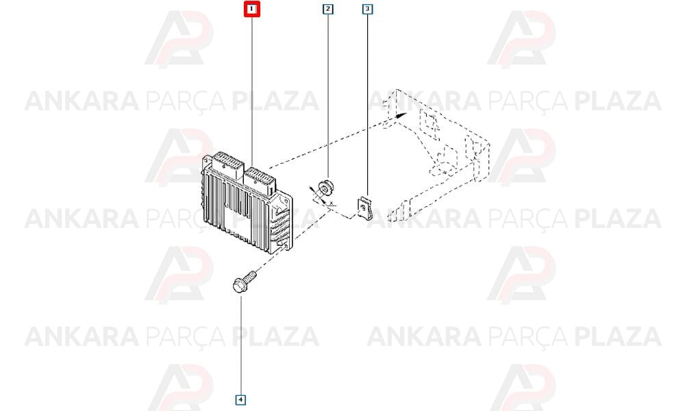 Otomatik Vites Beyni Megane 2 8200909736 8200348263