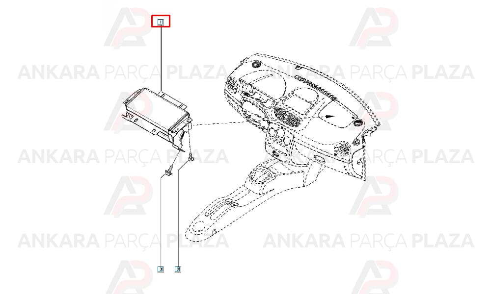 Renault Clio 3 Yolcu Hava Yastiği Ea3 Orijinal 8200788814 8200303496