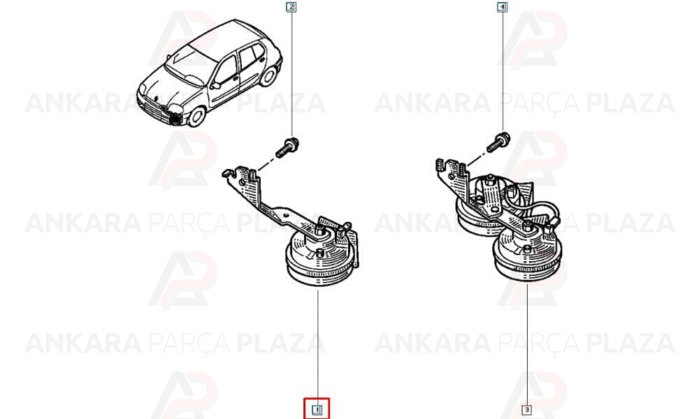 Korna Didit Soketlı Kablolu Kangoo 3