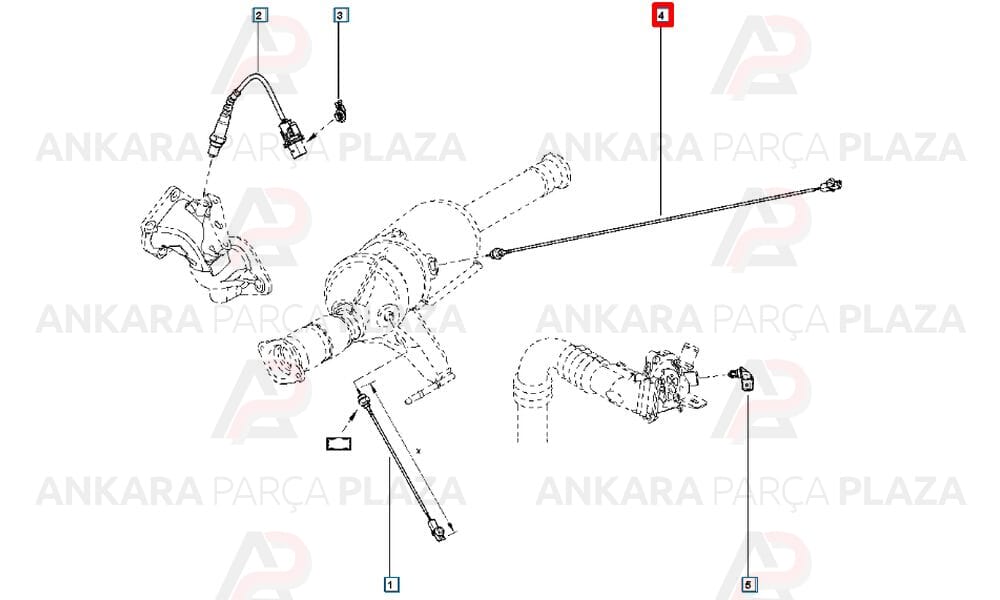 Master 3 Turbo Sıcaklık Sensörü Orijinal 8200916748
