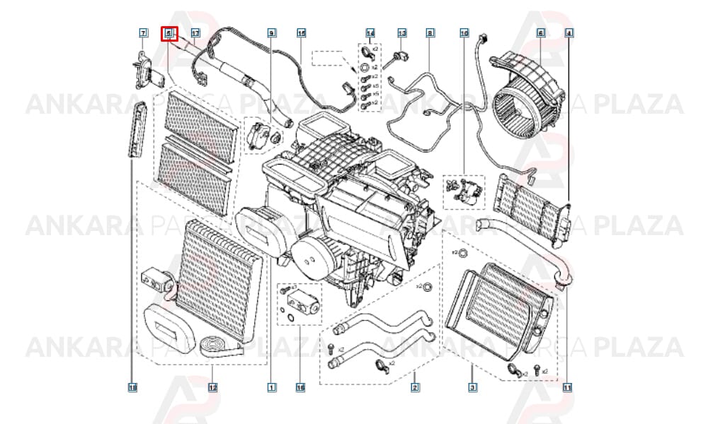 Polen Filtresi Master 3 Kangoo 3 8201676037 7701209837