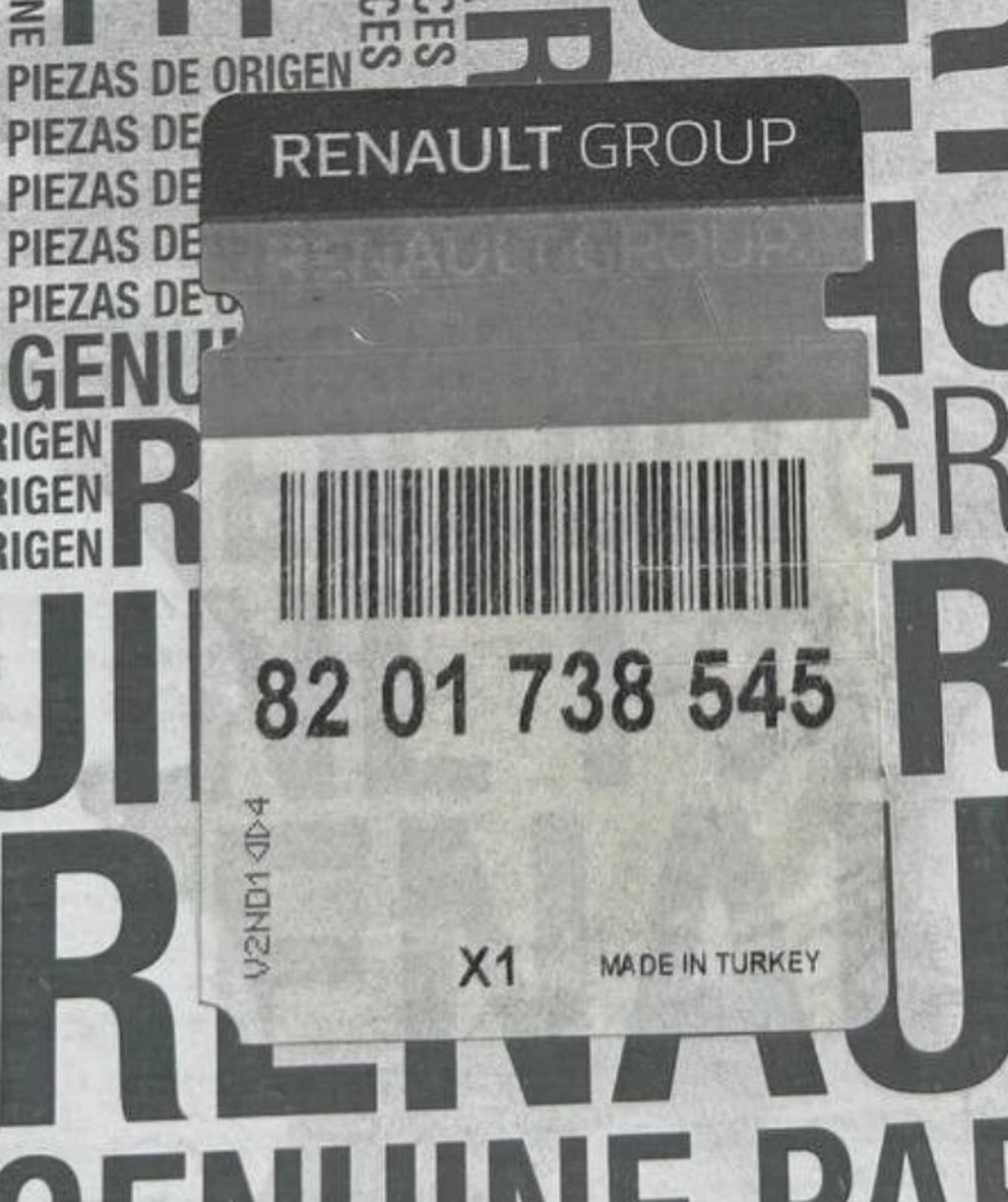 Renault Kangoo Ön Sis Farı Çerçevesi Nikelajı Mais 8201738545 - main