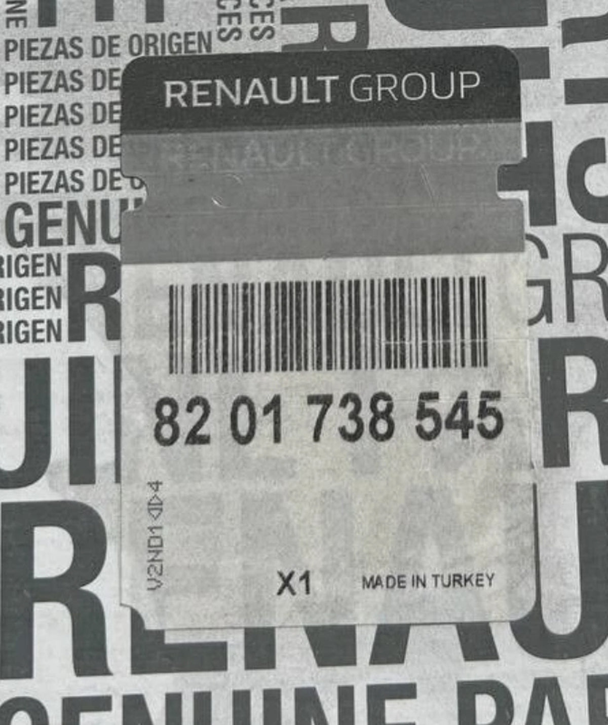 Renault Kangoo Ön Sis Farı Çerçevesi Nikelajı Mais 8201738545 - main