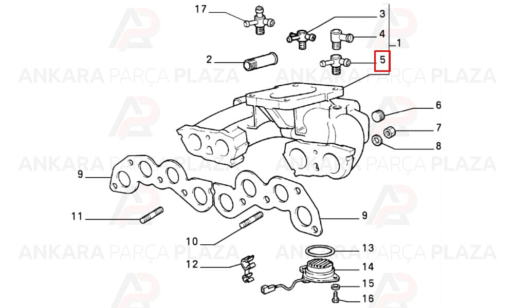 Manifold Rekoru Sol Tempra Tipo Doğan Slx Kartal Slx