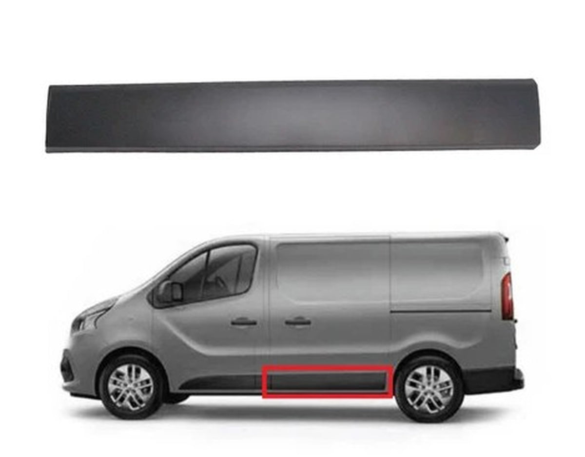 Renault Trafic 3 Vivaro B Sol Arka Kapı Çıtası Mais 828212211R - main