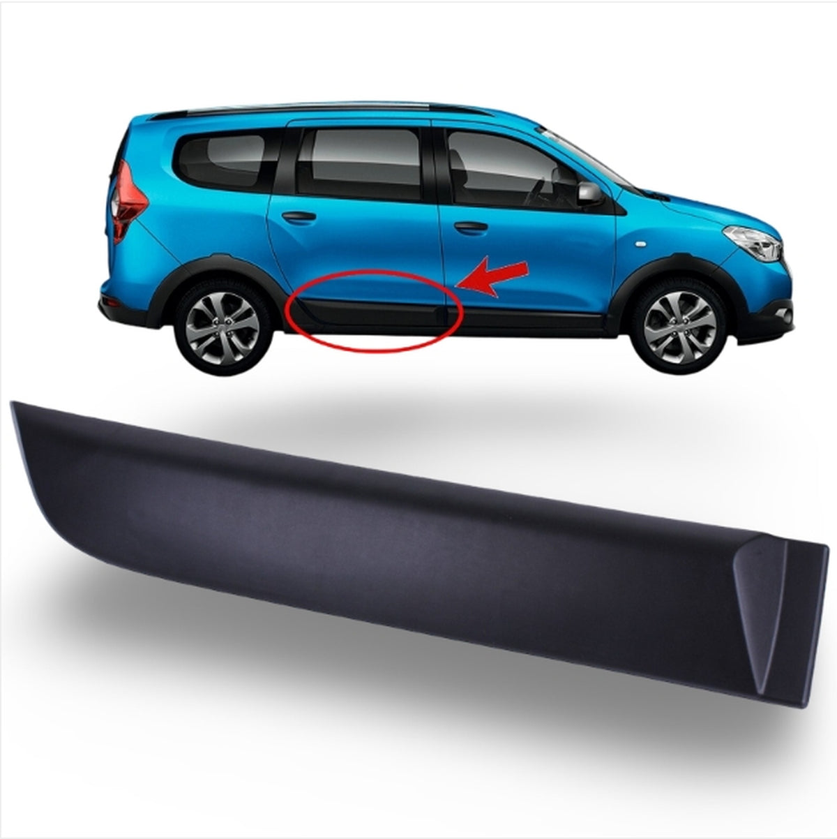 Dacia Lodgy Arka Kapı Bandı Sol Mais 828776410R - product