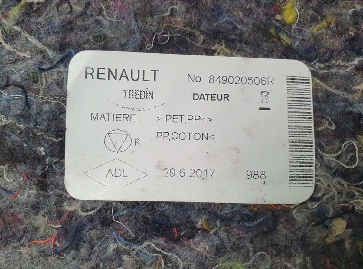Renault Clio 4 Bagaj Halısı Mais 849020506R - product