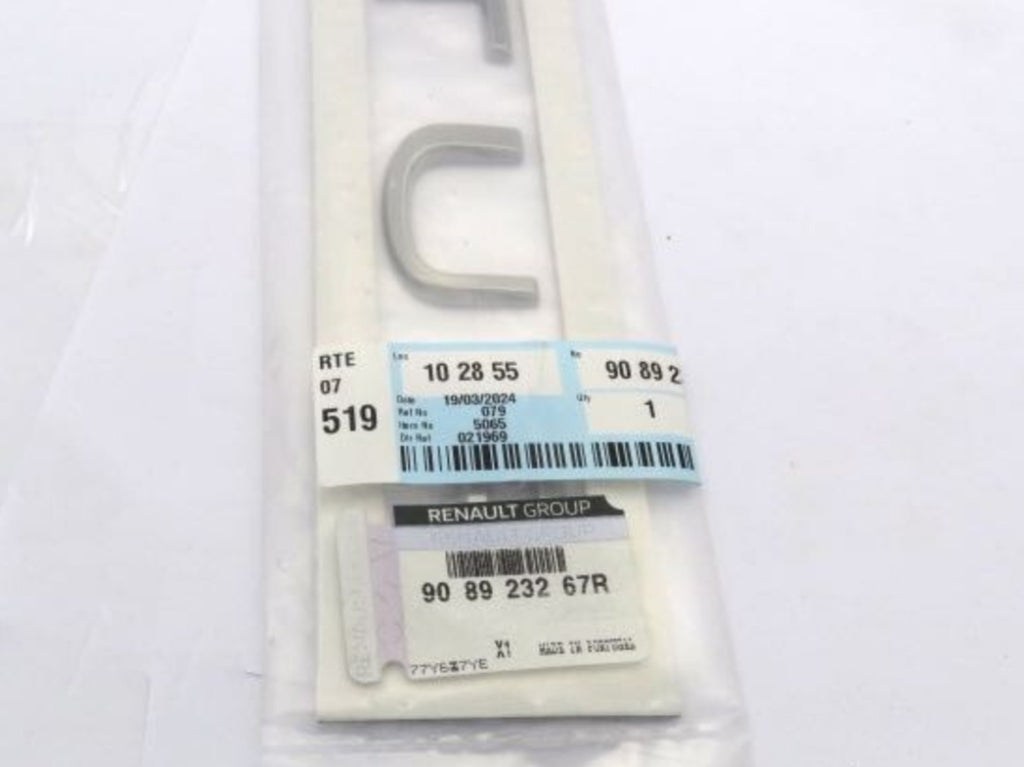 Renault Captur Bagaj Yazısı Monogram Mais 908923267R - main