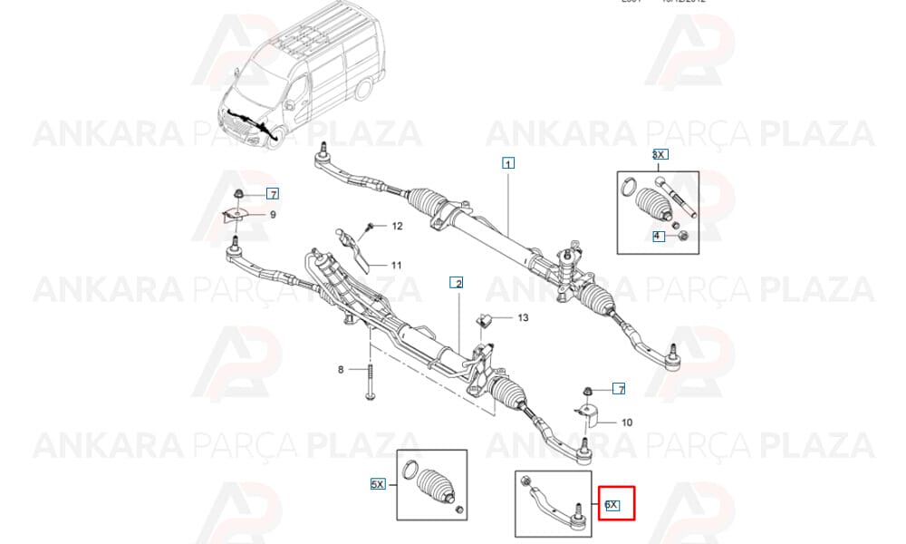 Master 11 - 19 Rot Başı Sol 93167688