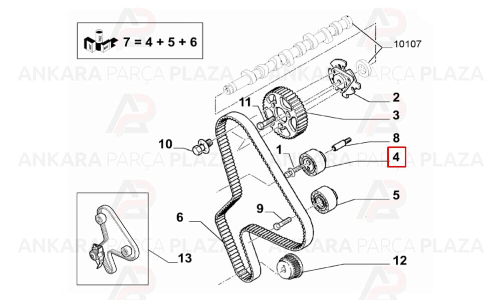 Ducato Scudo 2,0Hdı Triger Bilyası Gmb