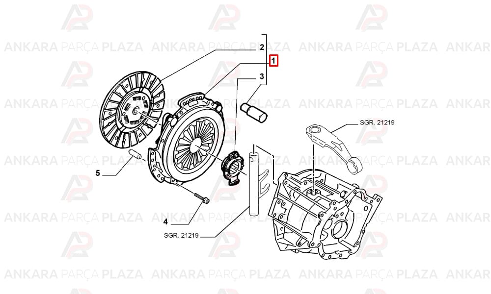 Debriyaj Seti Fiat Scudo 1.9 Turbo Dizel