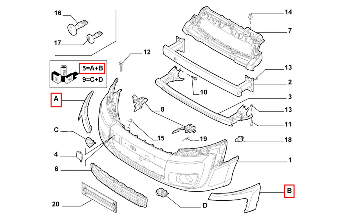 OEM #14383 - Teknik Resim