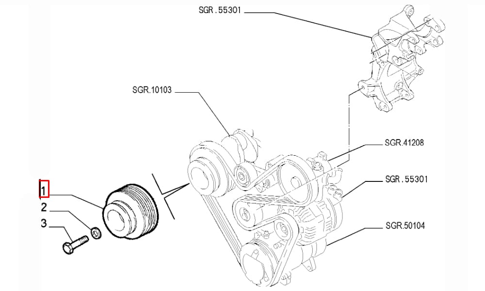 Scudo 1.6D Triger Kayışı 137X250 Contitech