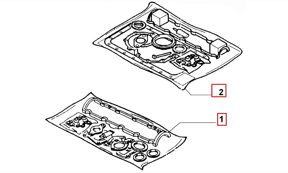 Motor Contası Takım Scudo 1.9D 96 06 Dw8 Dw8B
