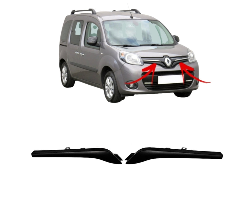 Renault Kangoo 2013-2016 Ön Tampon Çıta Takımı Siyah Mais 960105244R - main
