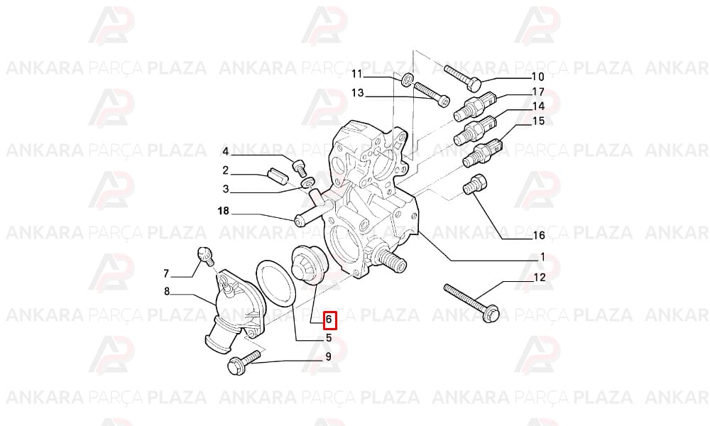 Master Ducato 2.5 2.8 Termostat 83C Vernet