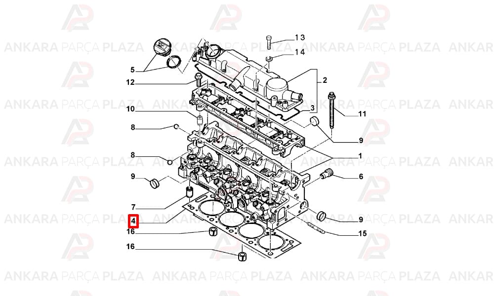 Scudo Ducato 2.0 Jtd Silindir Kapak Contası Victor Reinz