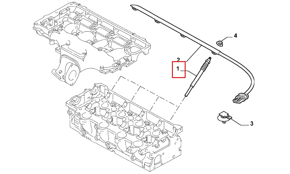 Kızdırma Bujisi Scudo 2 2,0Hdı