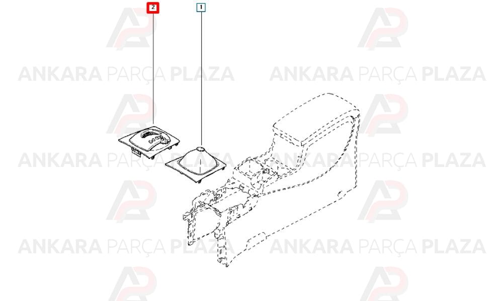 Koleos Vites Körüğü Çerçevesi Orijinal 969411513R